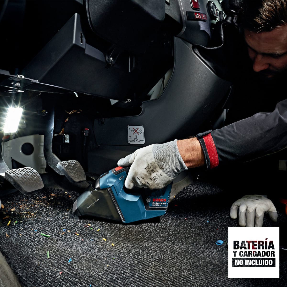 Aspiradora de Mano Bosch GAS 12V-LI Baretool - 0601.9E3.0005