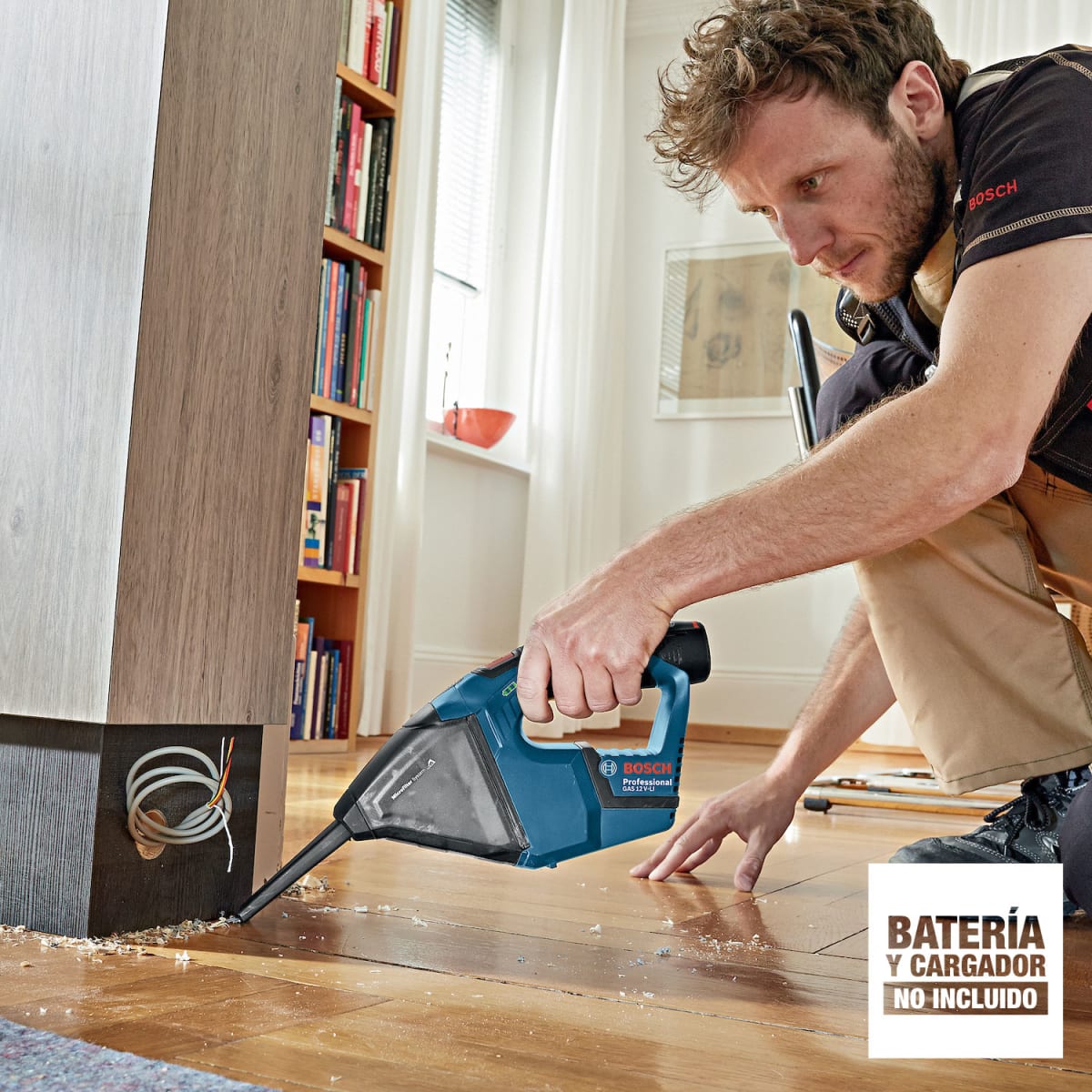 Aspiradora de Mano Bosch GAS 12V-LI Baretool - 0601.9E3.0004