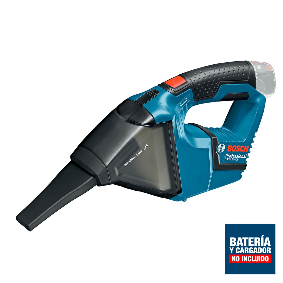 Aspiradora de mano Bosch 12V (Sin Batería) GAS12V-LI - 0601.9E3.0001