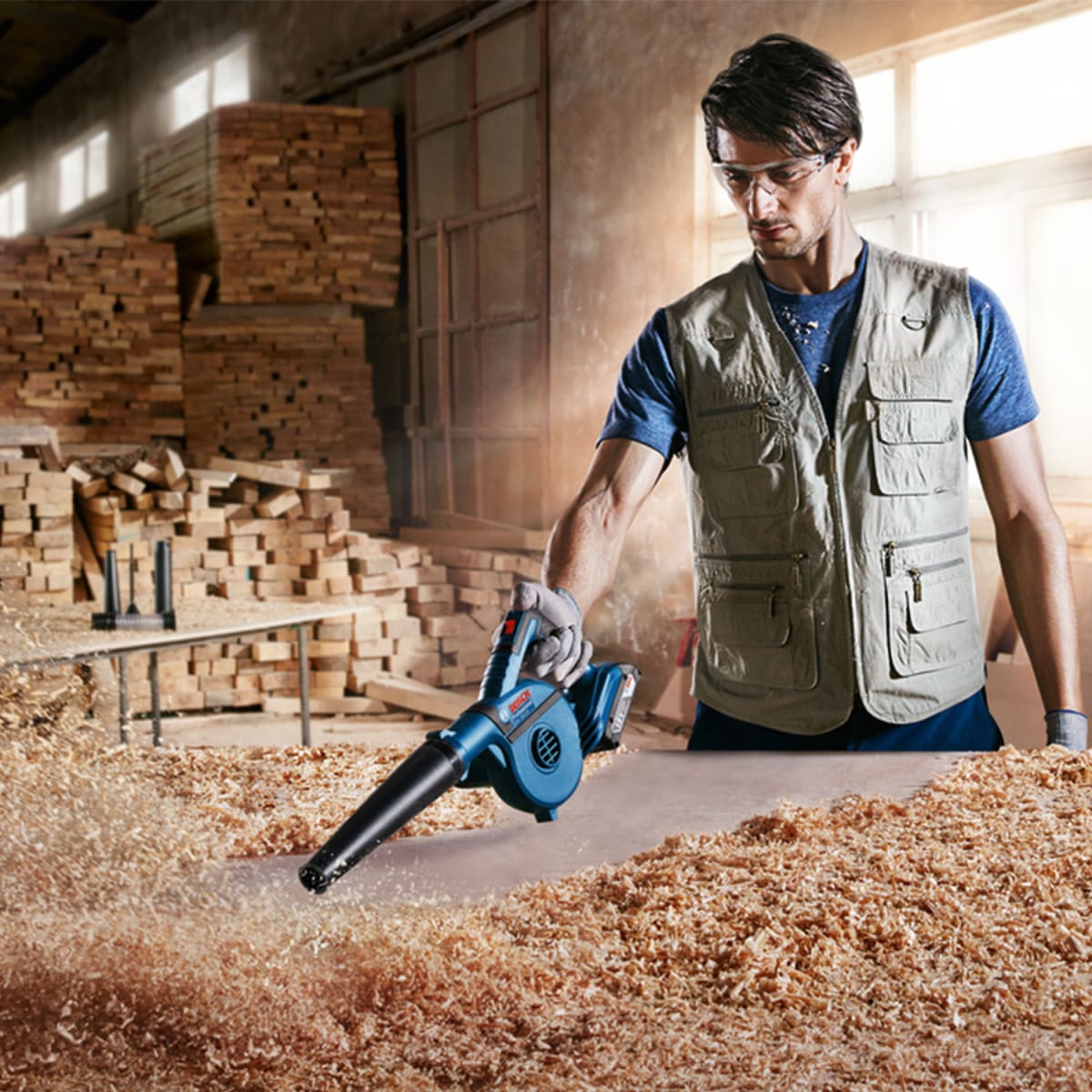 Sopladora Bosch GBL 18V-120 Professional Baretool - 0601.9F5.1006