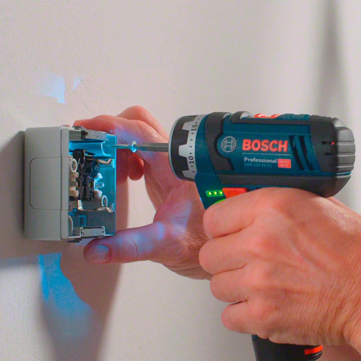 Taladro Bosch 12V FlexiClick GSR 12V-15 FC - 0601.9F6.0E07