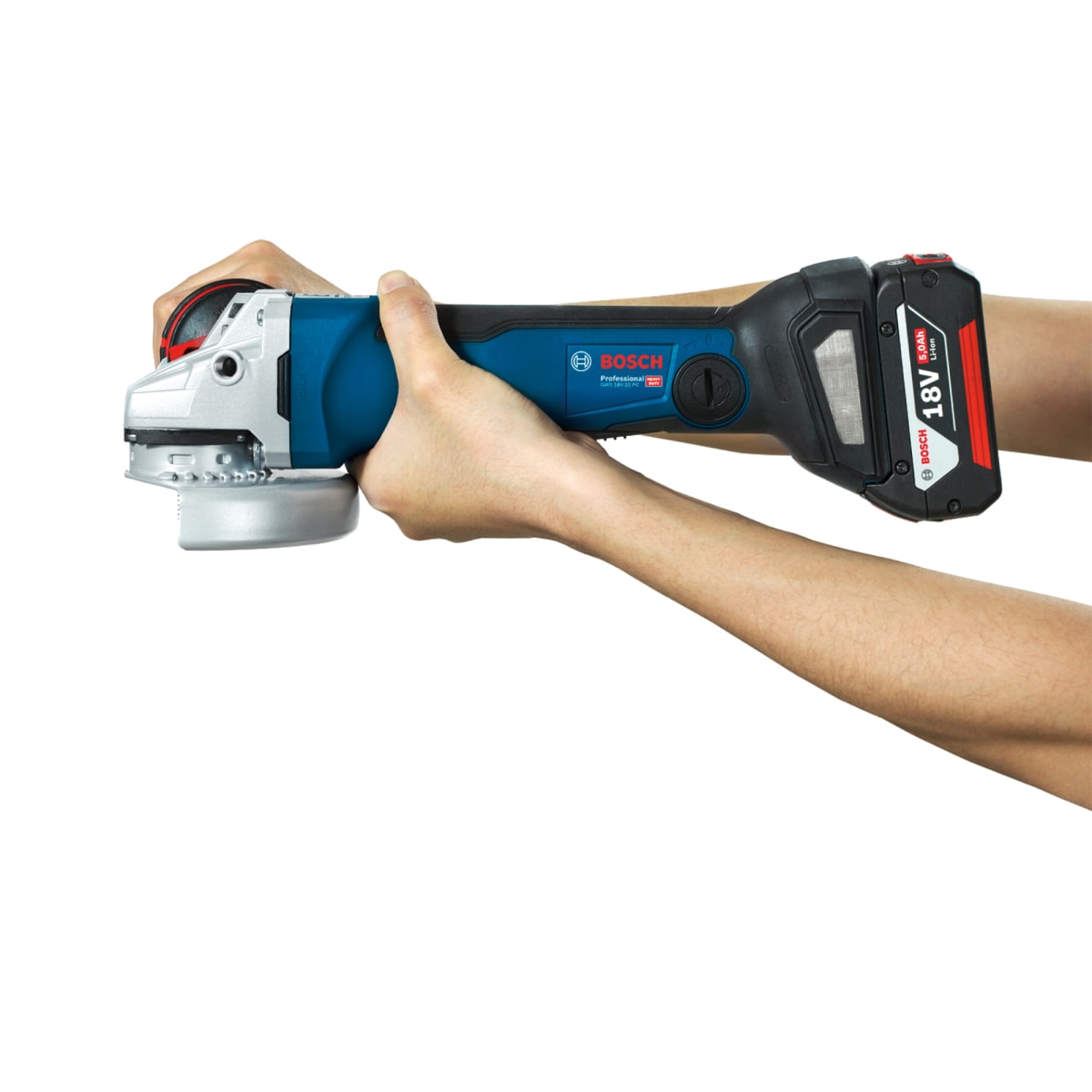 Amoladora Bosch GWS 18V-10 PC 5