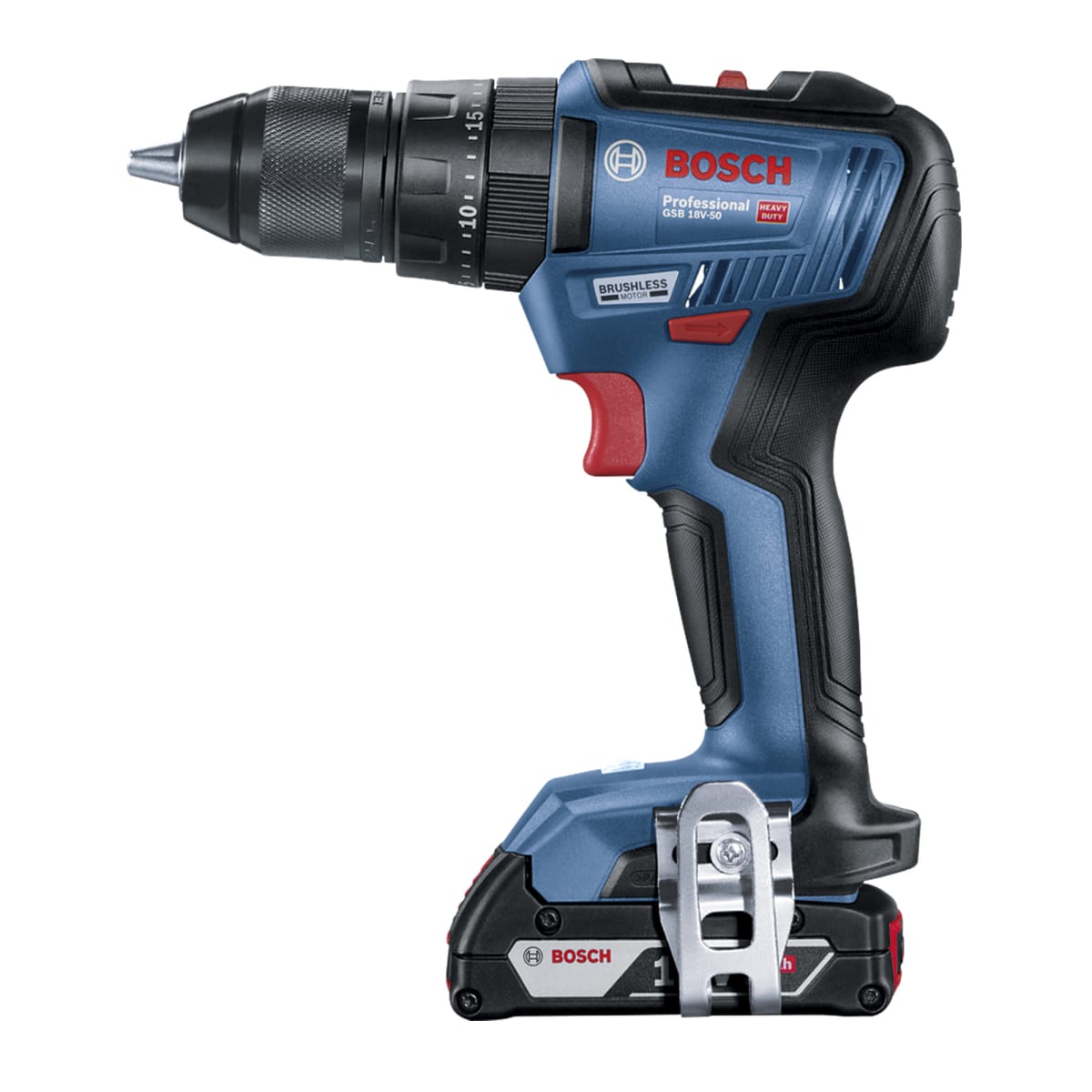 Taladro Percutor Bosch 18V Brushless GSB 18V-50 - 0601.9H5.1E43