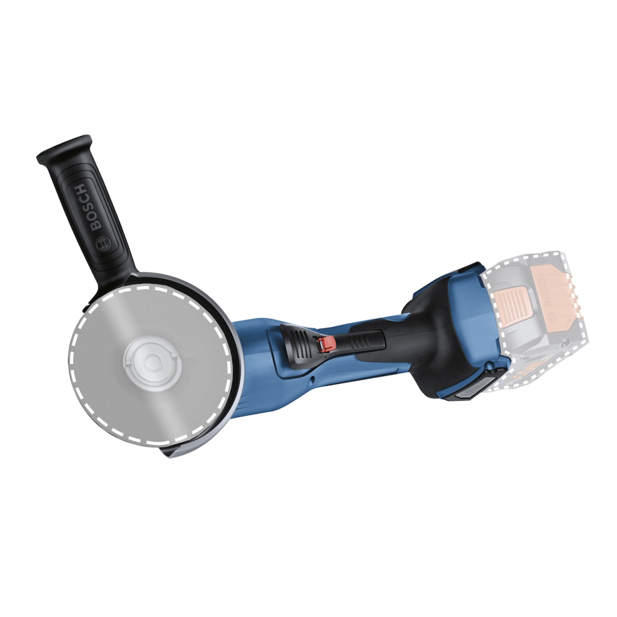 Esmeril Bosch GWS 18V-15 P BITURBO 5