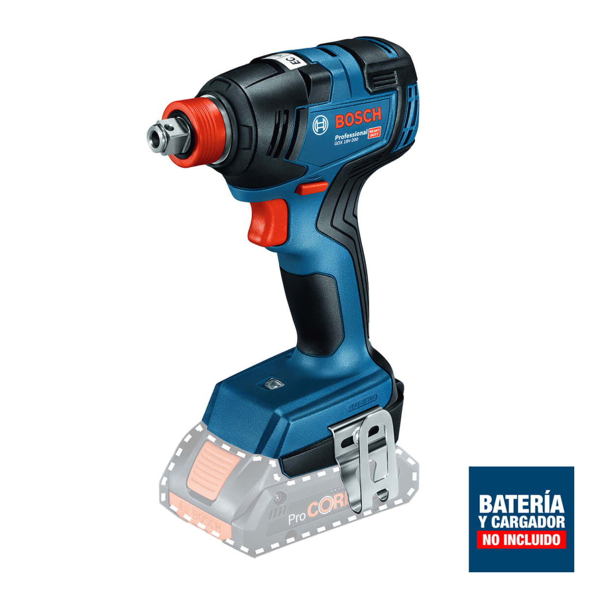 Llave de Impacto 1/2'' 18V Brushless Bosch GDX 18V-2001