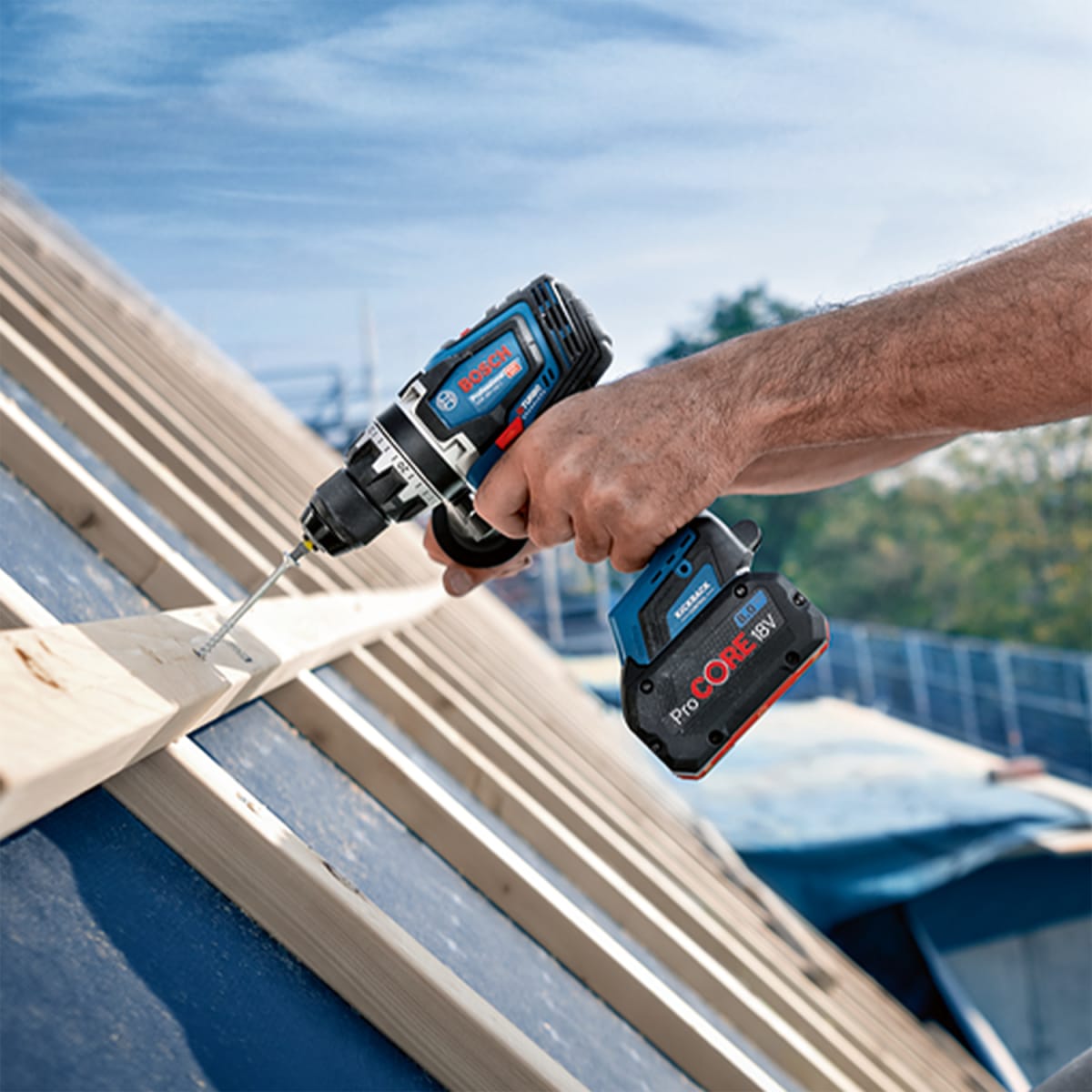 Taladro Bosch GSB 18V-150 C + 2 Bat+ Carg + Maleta - 0601.9J5.1E15