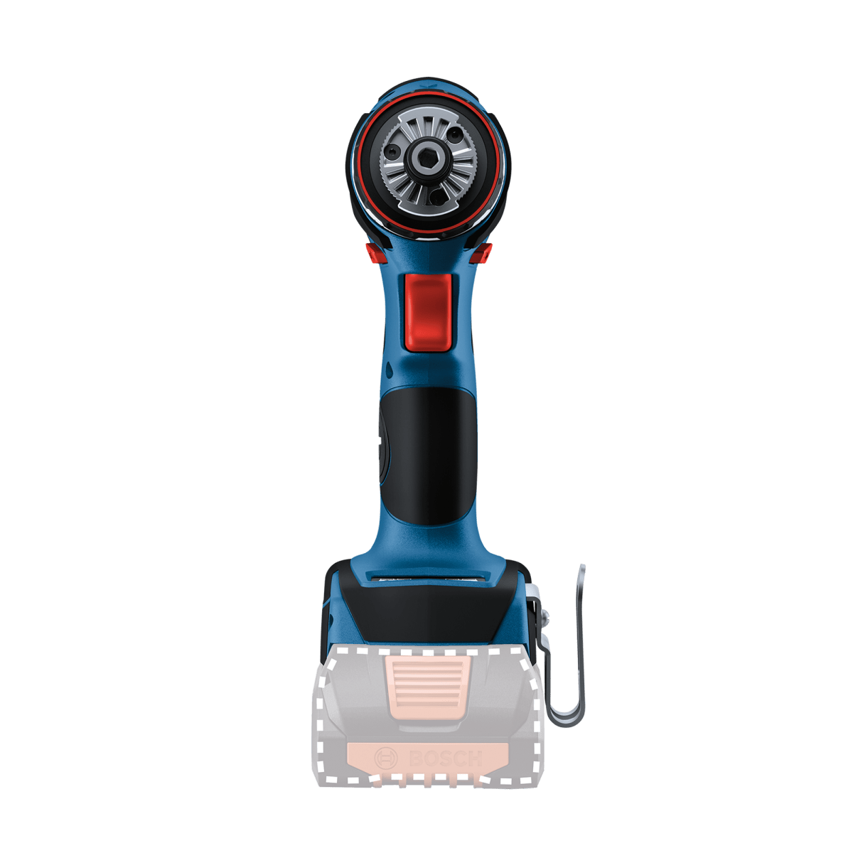 Taladro Bosch GSR 18V-90 FC + 3 Mandriles + Maleta - 0601.9K6.2E04