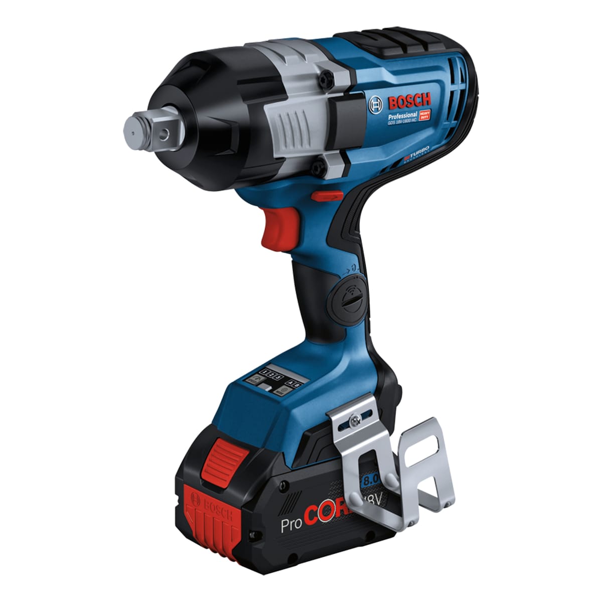 Combo Bosch GDS 18V-1600 HC + 2 Bat ProCORE 8Ah + Carg - 0601.9M1.0E12