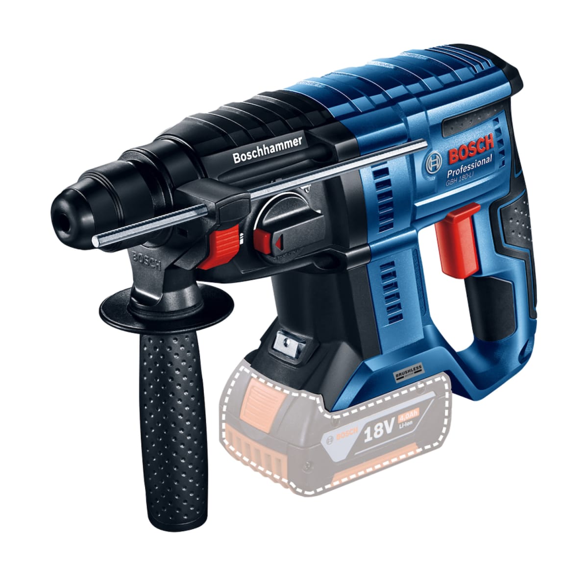Combo Bosch GWS 180 + GBH 180 + GSR 180-LI - 0615.A00.26V3