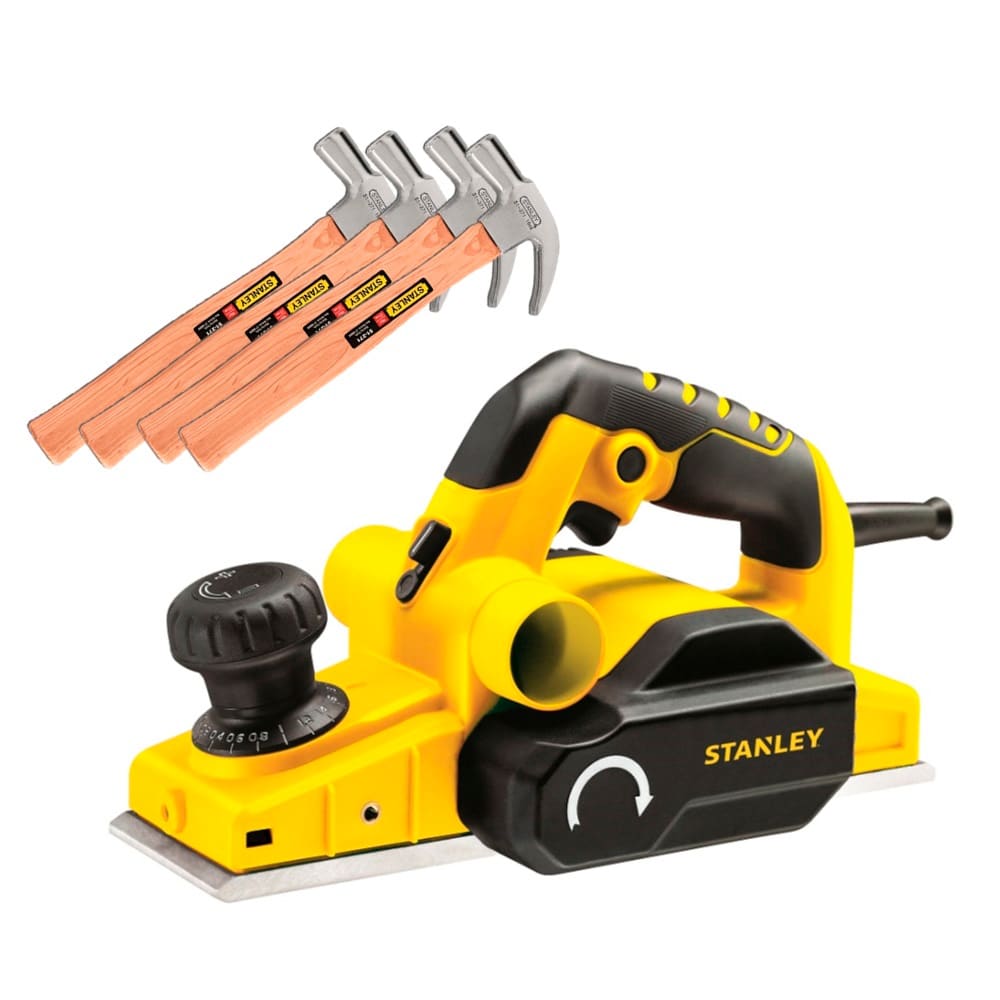 CEPILLO ELECTRICO 750W STPP7502 + (4) MARTILLOS 20oz. STHT51371-840- STANLEY.3