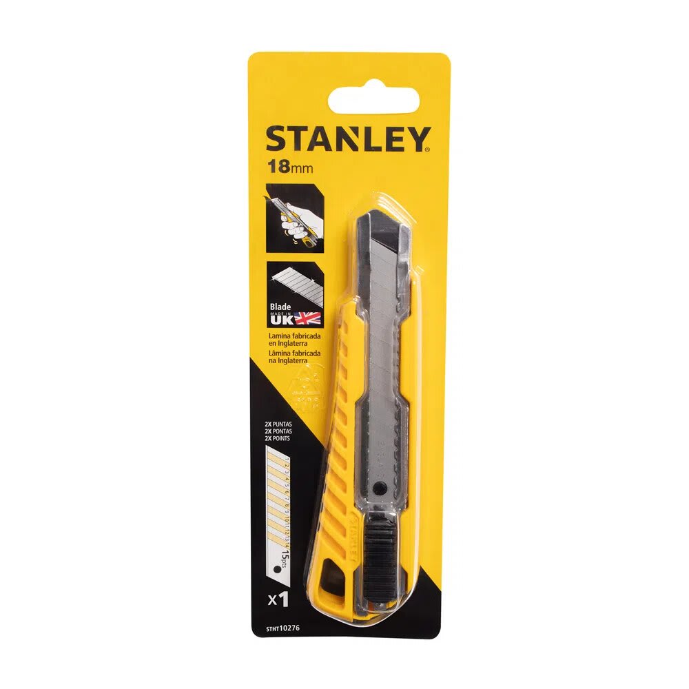 CUCHILLA STANDARD SNAP-OFF 18MM STHT10-276 STANLEY1