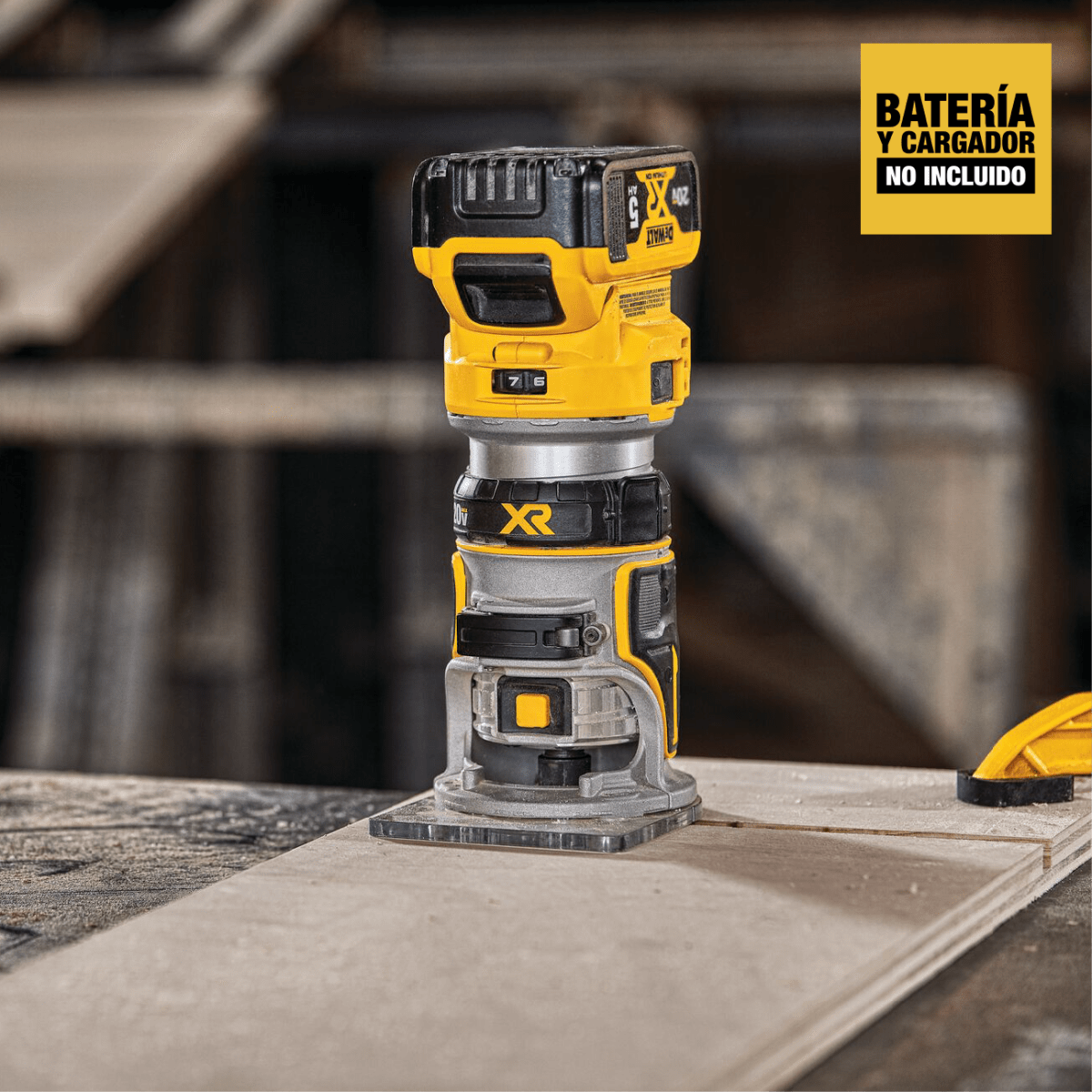 Ruteadora fresadora Dewalt 1/4