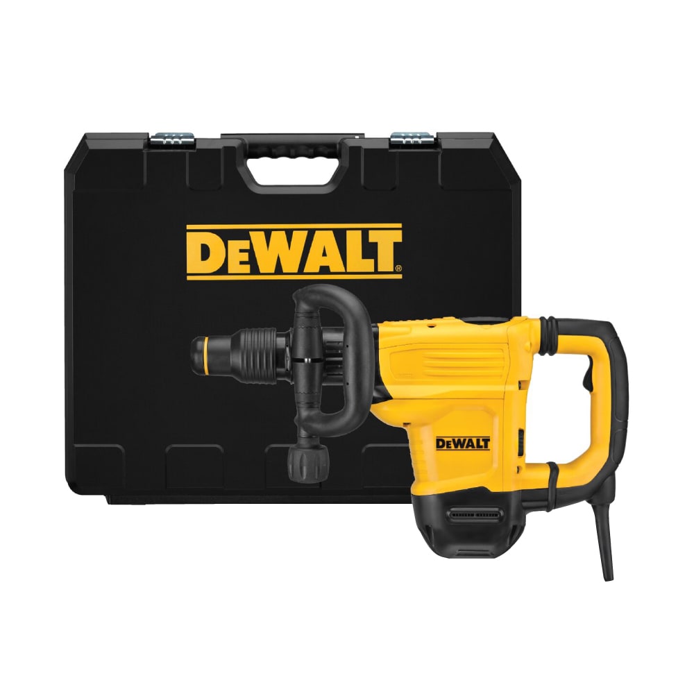 Martillo Demoledor SDS-Max 1350W 10.5J + Maleta Plastica Dewalt D25832K-B21