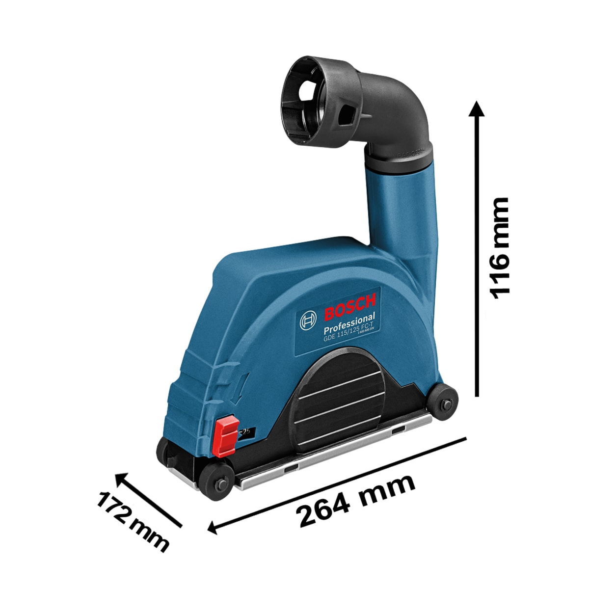 Guarda de 5'' Colectora de Polvo GDE 115/125 FC-T Bosch 1600.A00.3DK3