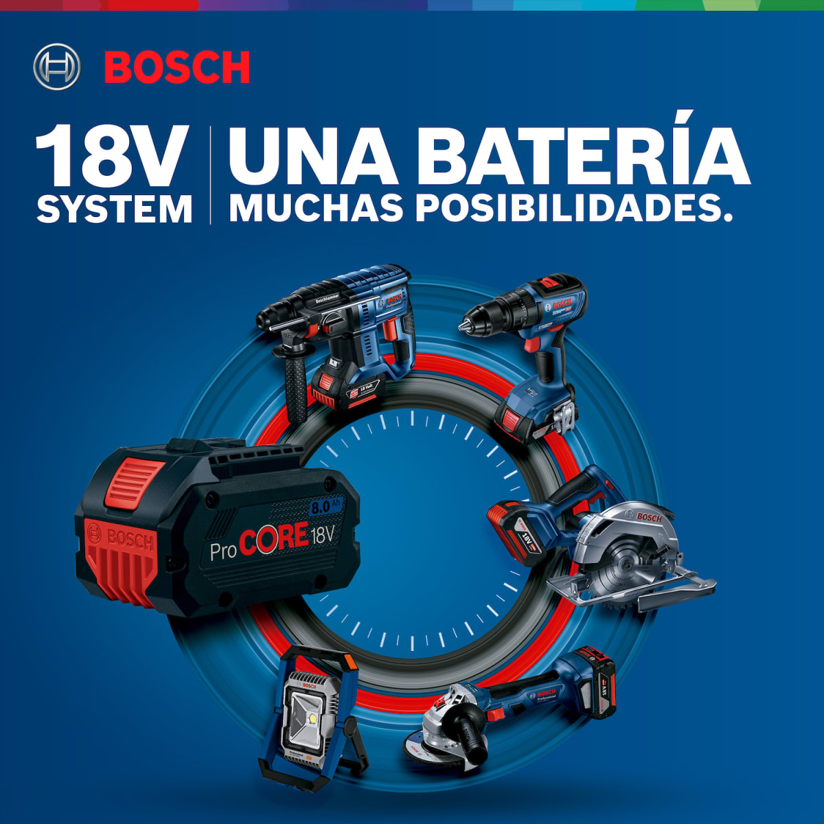Batería Bosch ProCORE18V 8.0 Ah - 1600.A01.6GK3