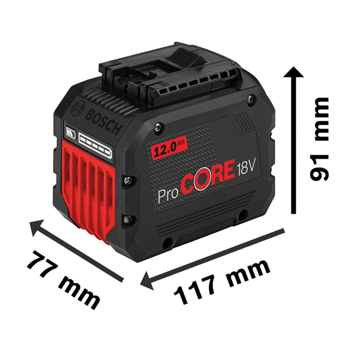 Batería ProCORE 12.0 Ah 18V Bosch 1600.A01.6GU2
