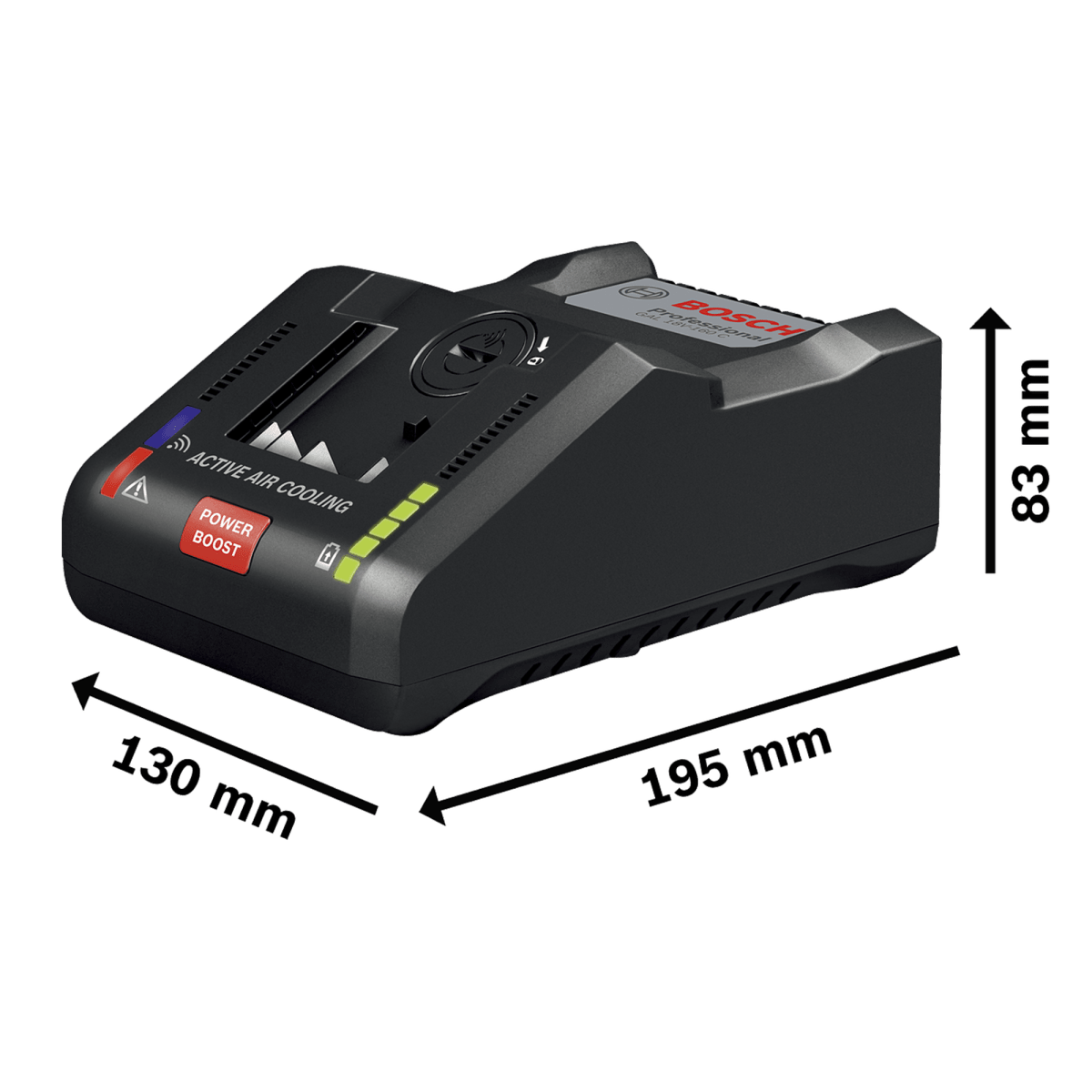 Cargador Ultra Rápido Bosch GAL 18V-160 C Professional – 1600.A01.B6F5