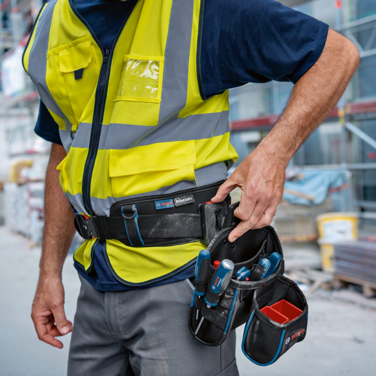 Cinturón de Trabajo con Bolsillos Bosch Professional – 1600.A02.65R8