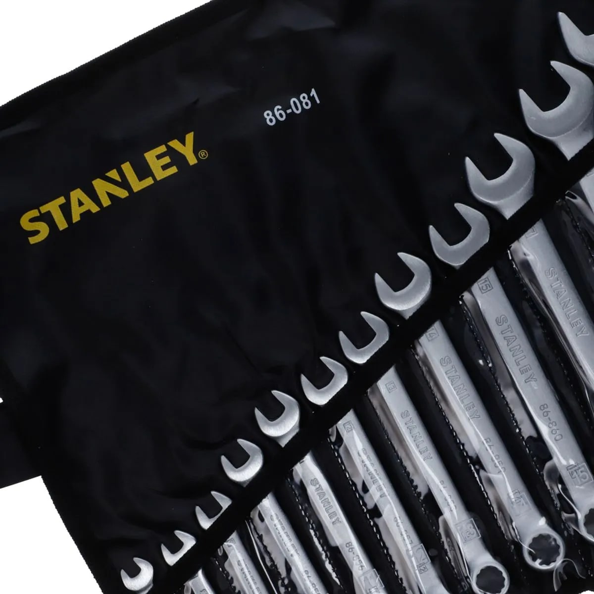 Juego de 14 Llaves Combinadas Métricas Stanley 86-0813