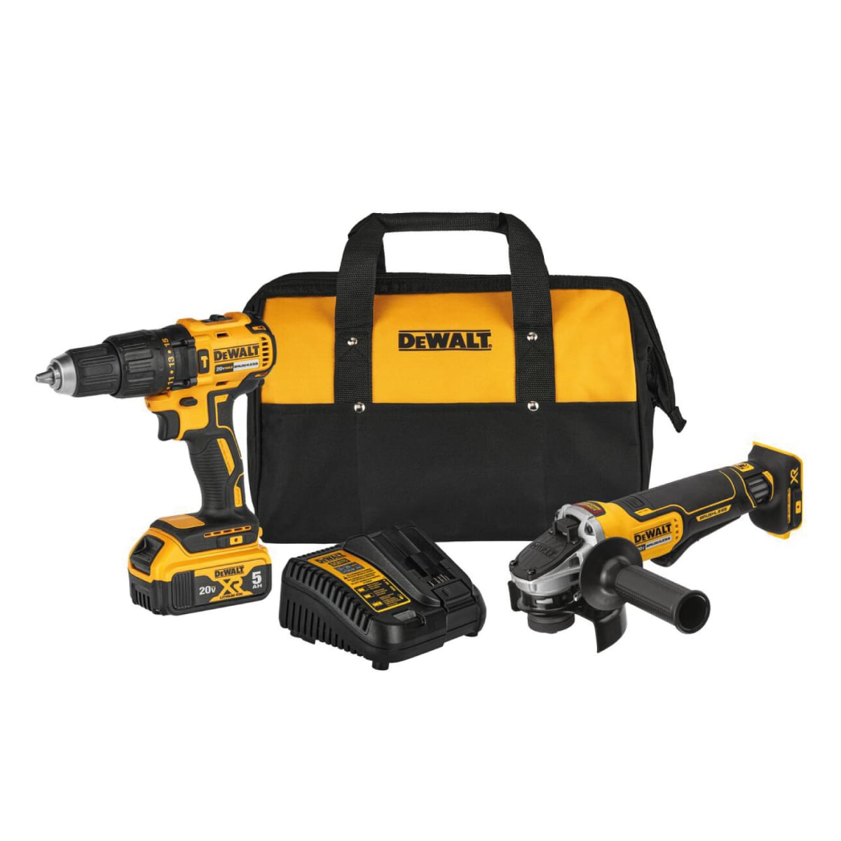 Combo DeWalt 20V: Taladro 1/2