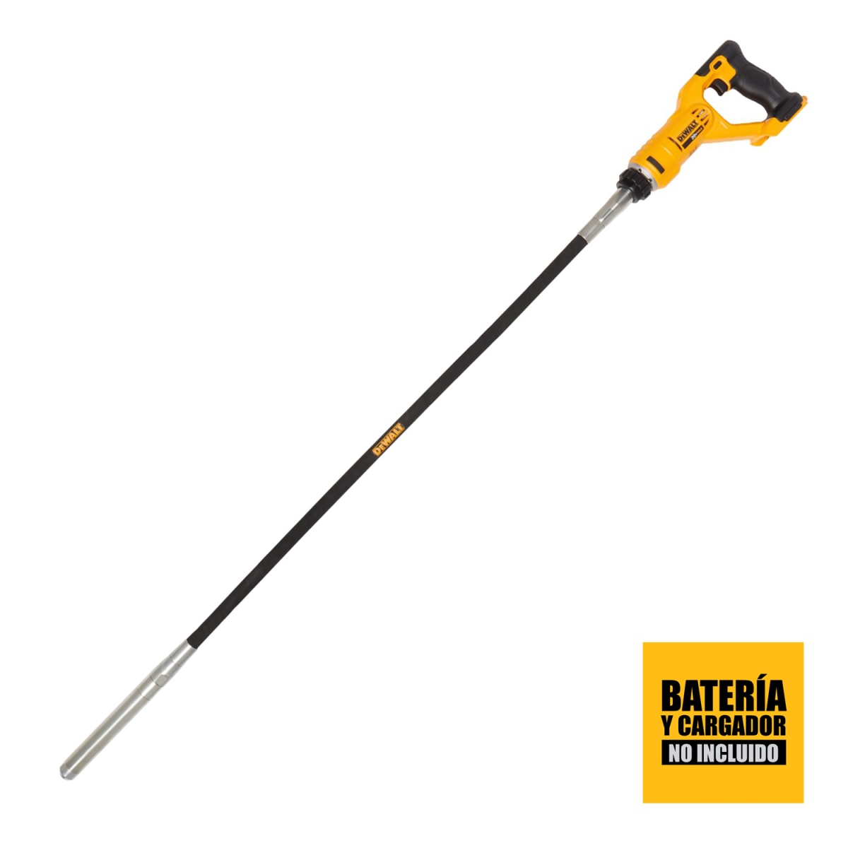 Vibrador de concreto DeWalt 20V 1-1/8