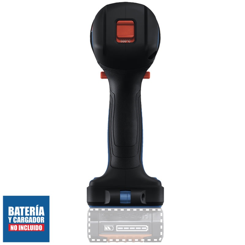 Pistola de calor Bosch 18V + 2 boquillas (Sin Batería) GHG18V-50 - 0601.2A6.5802