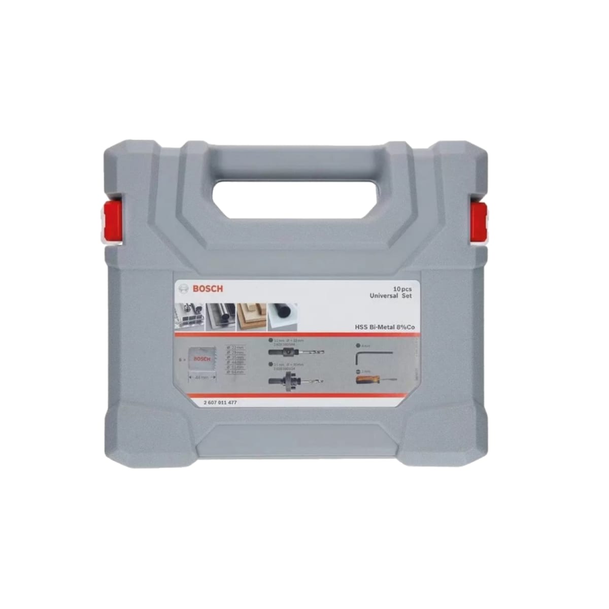 Set Sierra Copa 10Pz Incl. 2 Adaptadores Bi Metal Bosch 2607.011.4772