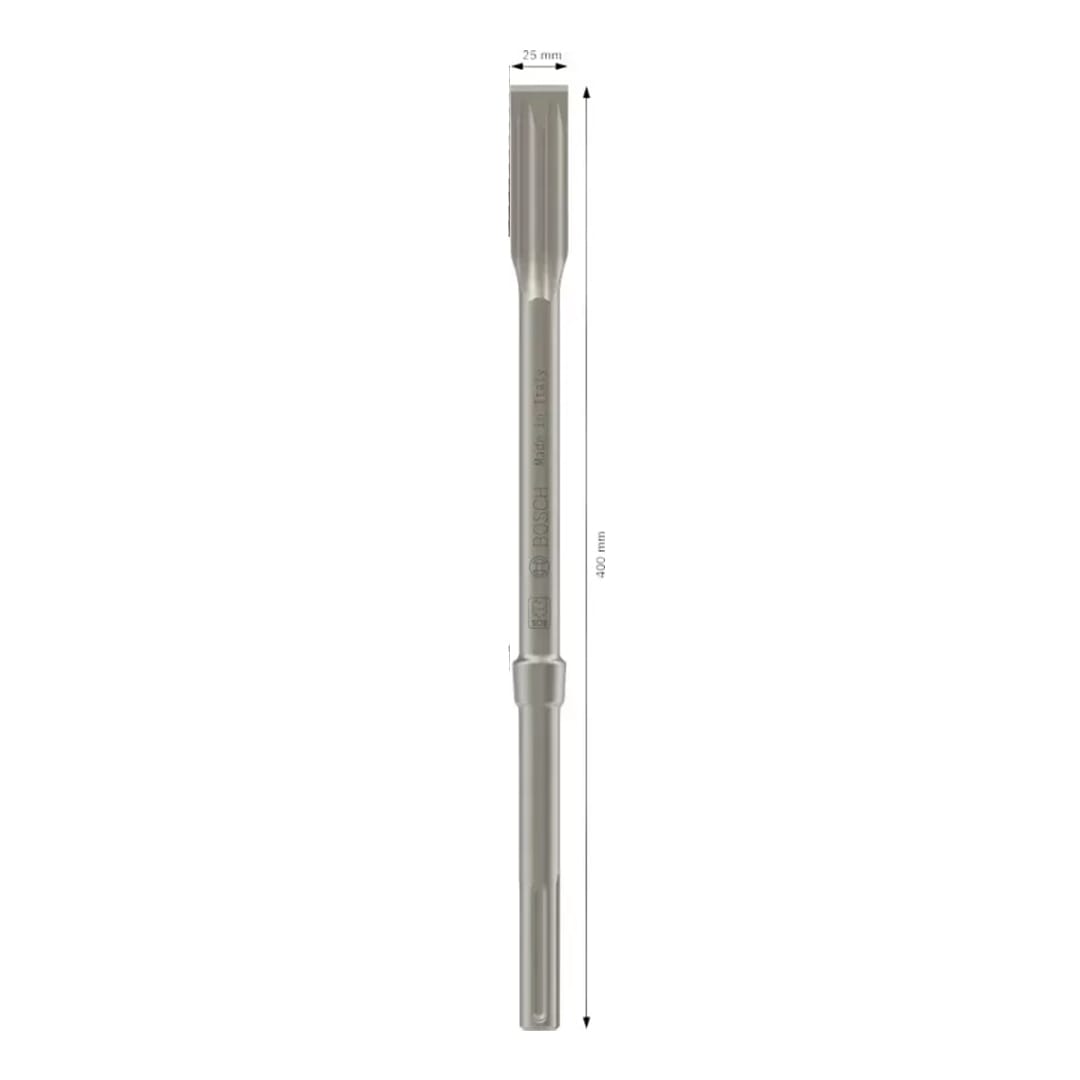 Cincel SDS Max-5c Plano 400 mm Long Life R-TE Bosch 2608.690.575-12