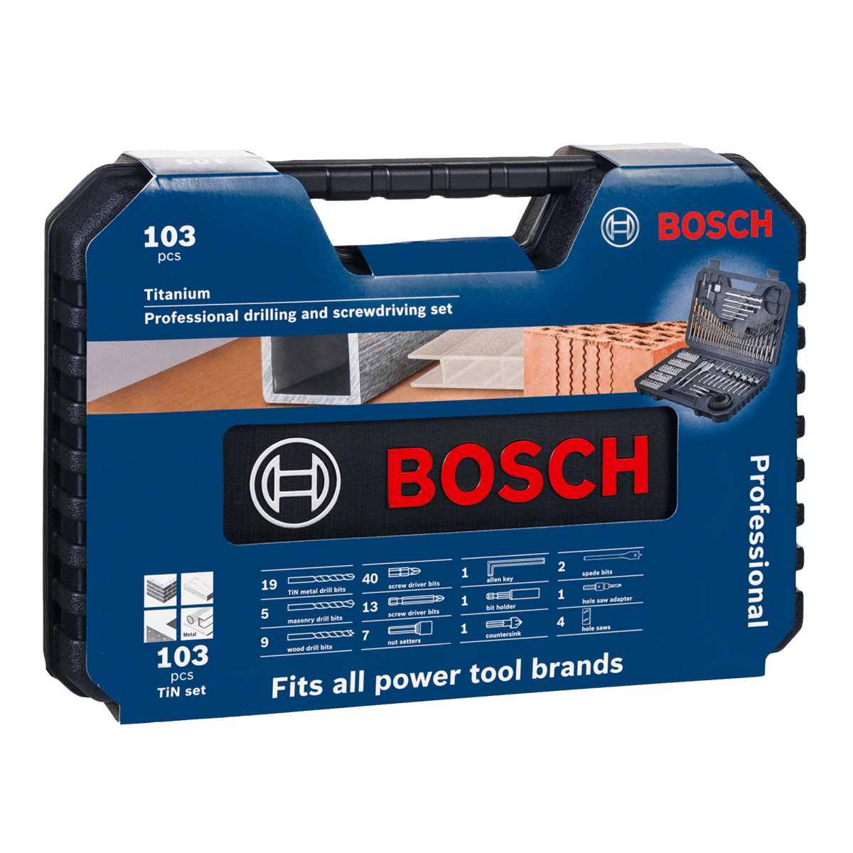 Set Para Taladrar Bosch 103 Piezas -2608.594.070 - BOSCH1