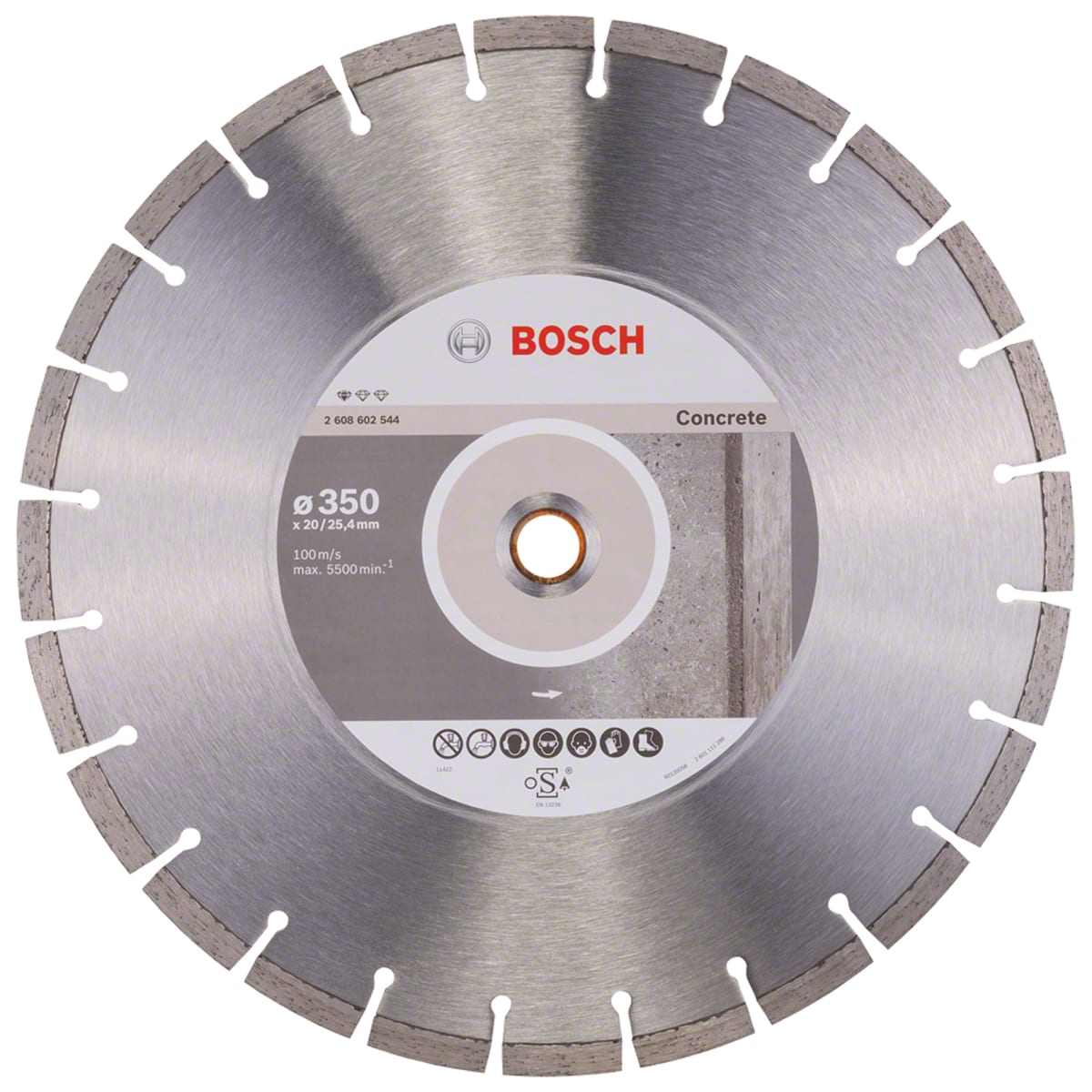 Disco Diamantado Segmentado para Concreto 14'' Bosch 2608.602.5441