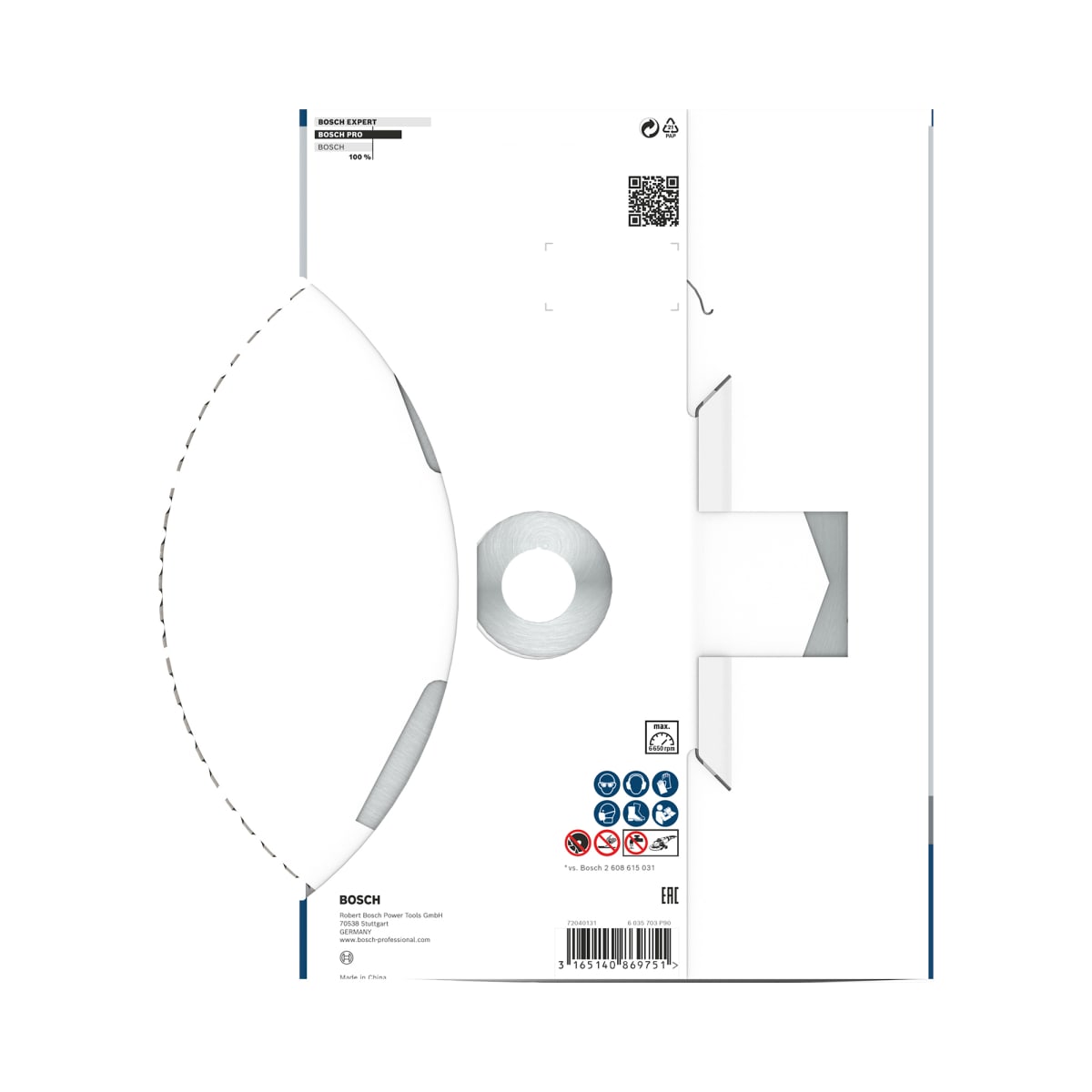 Disco Universal Segmentado 9'' Construcción + Metal Bosch 2608.615.0655