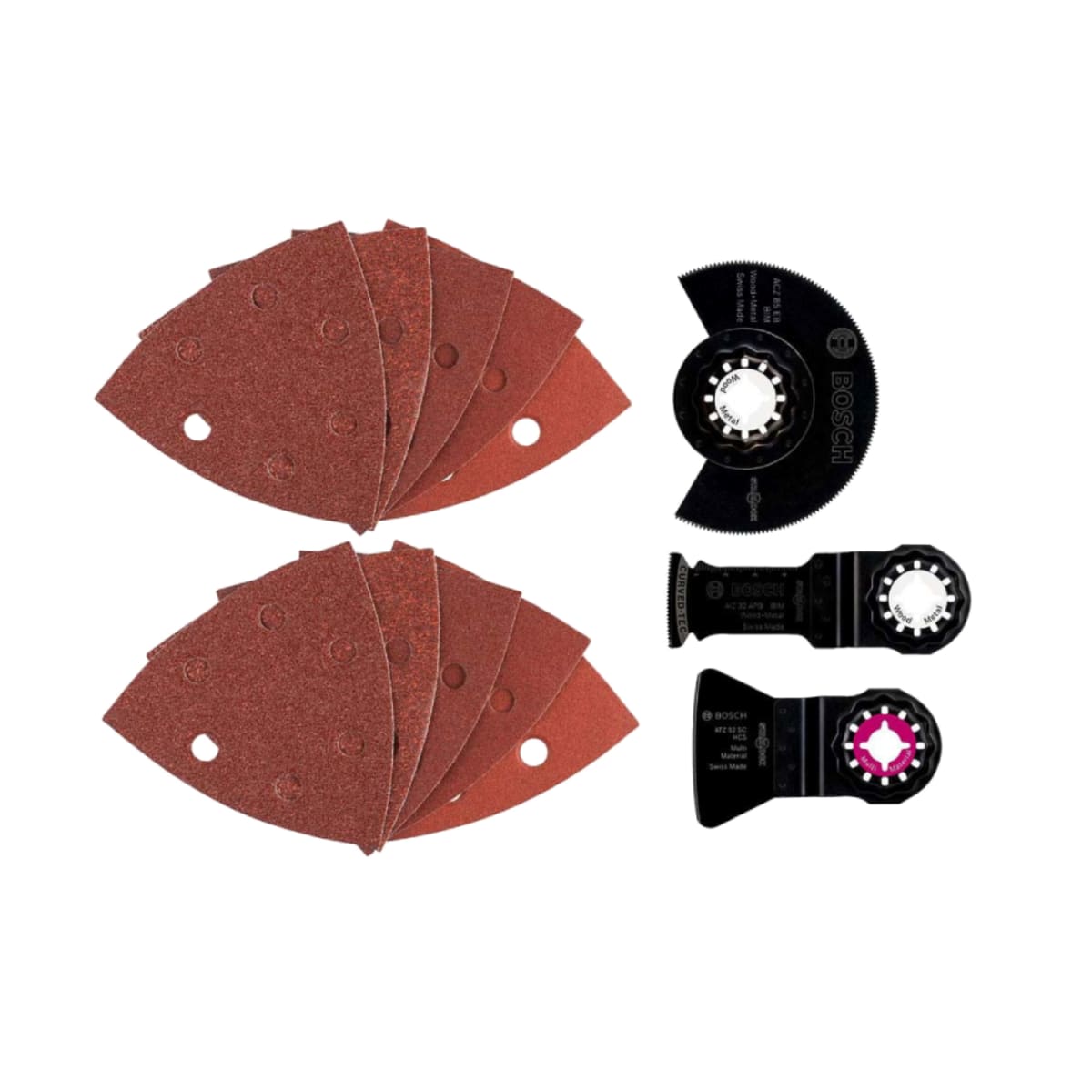 Set de Accesorios para Multitool Todo en Uno Bosch 2608.661.6942