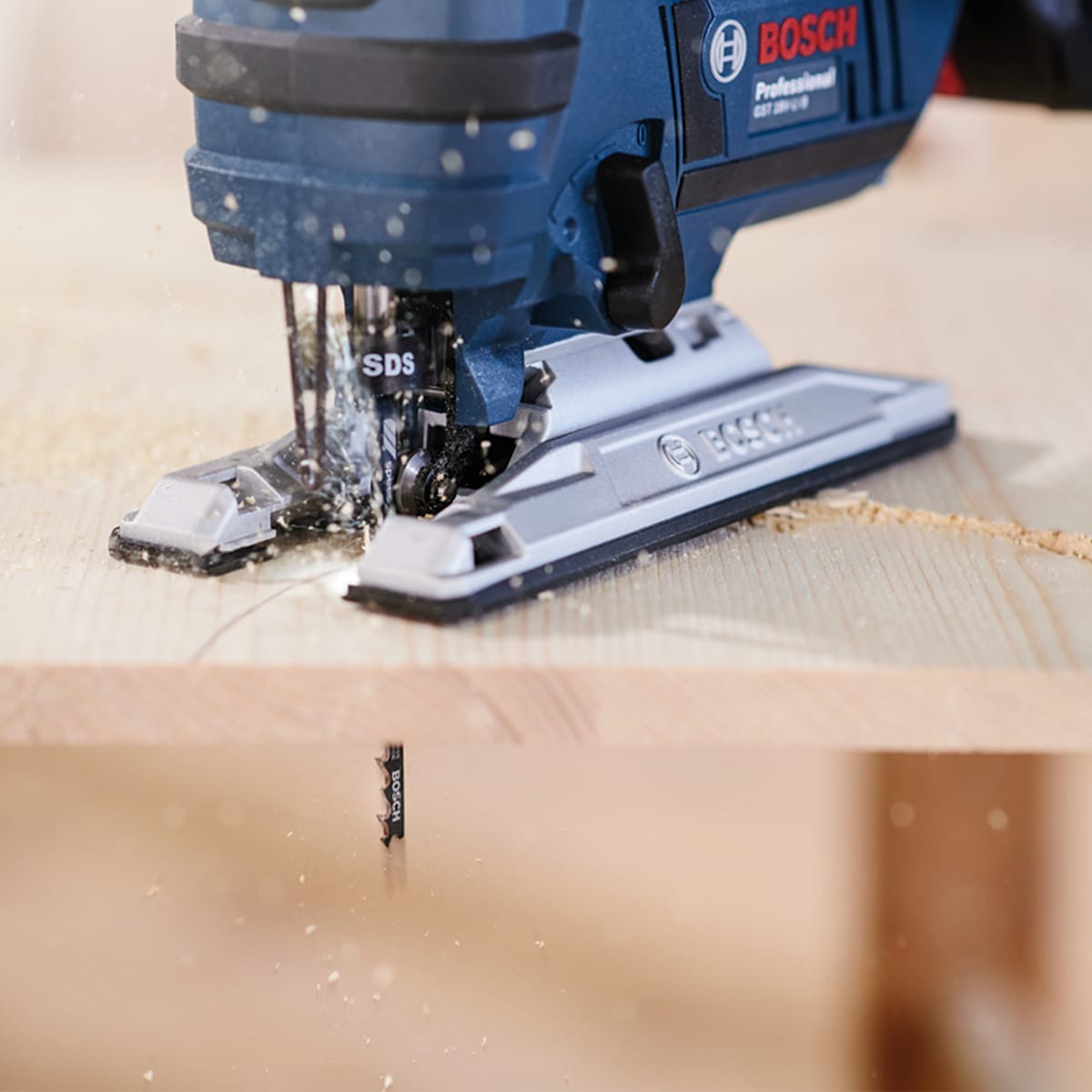 Hoja Caladora para Madera T244D X5 Unidades HCS Bosch 2608.667.3024