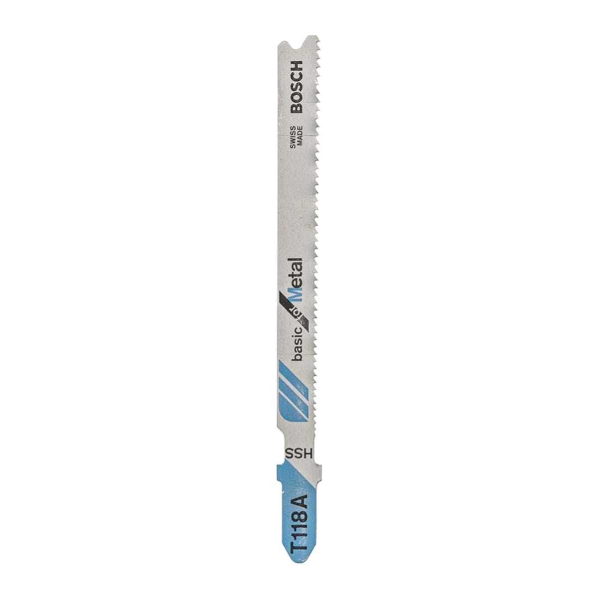 Hoja Caladora T118A x5 Unidades HSS Para Metal Bosch 2608.668.1452