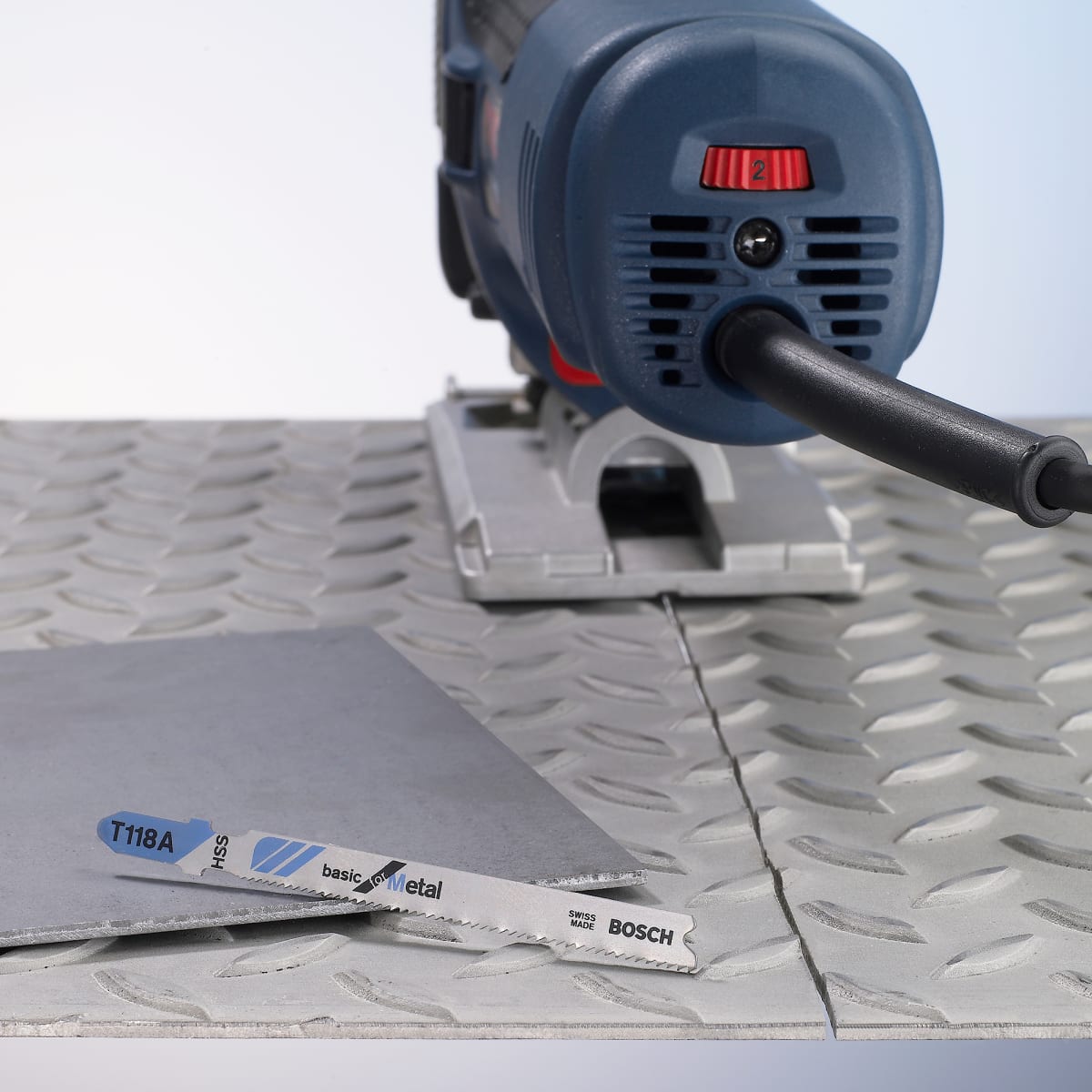 Hoja Caladora T118A x5 Unidades HSS Para Metal Bosch 2608.668.1456