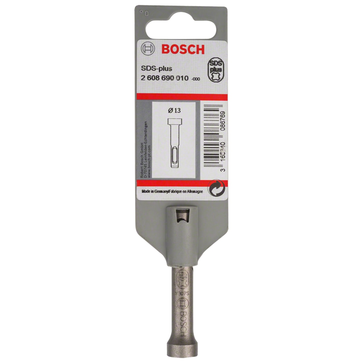 Vastago para Colocar Clavos con Rotomartillo SDS Plus Bosch 2608.690.0101