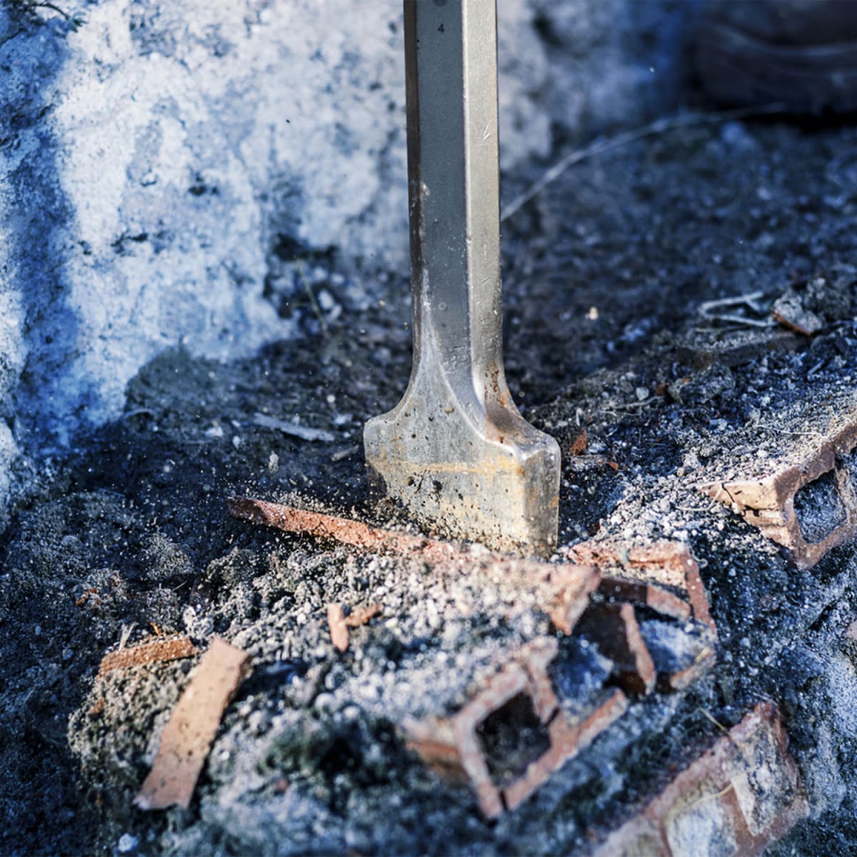 Cincel Plano Bosch Hex 28mm 35x520mm para Demolición - 2608.690.5675