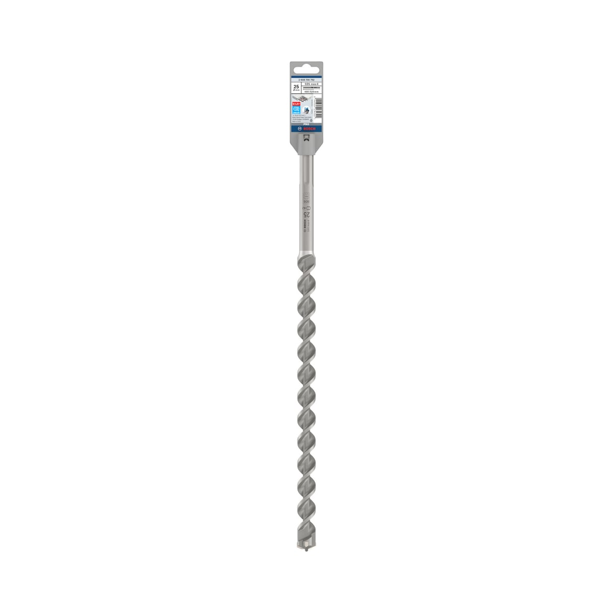 Broca SDS Max-4 25mm x400x520 mm Bosch 2608.706.7921
