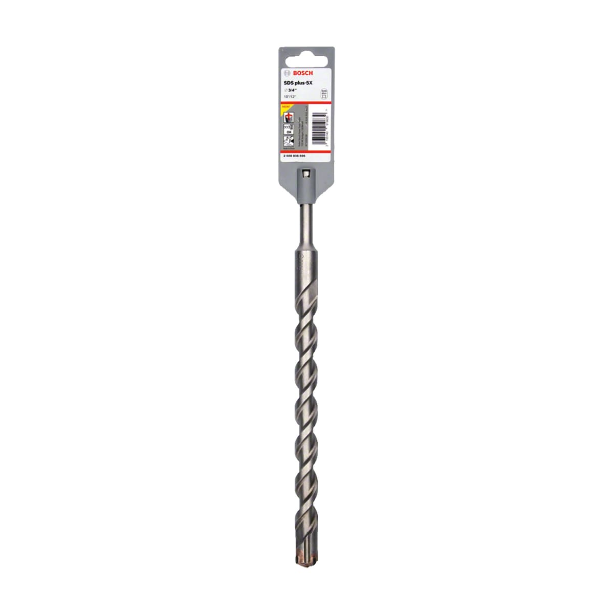 Broca SDS Plus 5X 3/4”x10”x12” Bosch 2608.836.6962