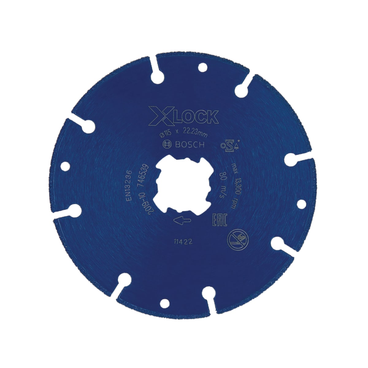 Disco Diamantado X-LOCK para Metal 4-1/2