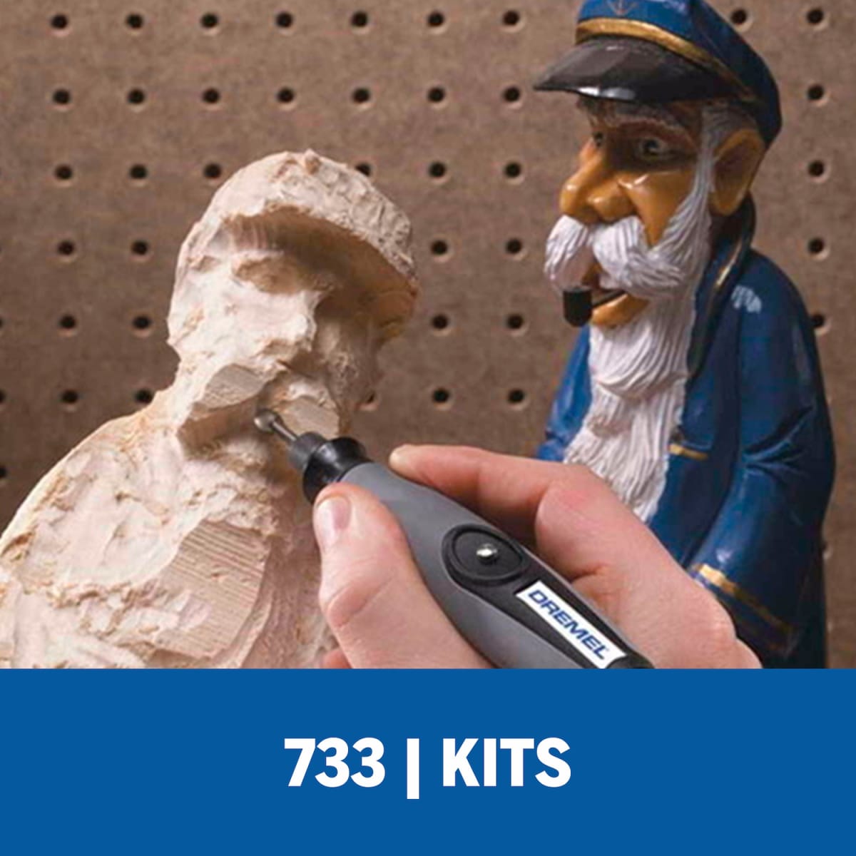 Micro Kit de Accesorios para madera Dremel 733 2615.073.3AB6