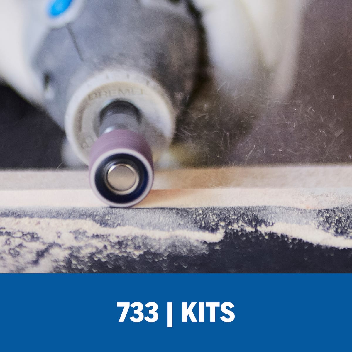 Micro Kit de Accesorios para madera Dremel 733 2615.073.3AB3