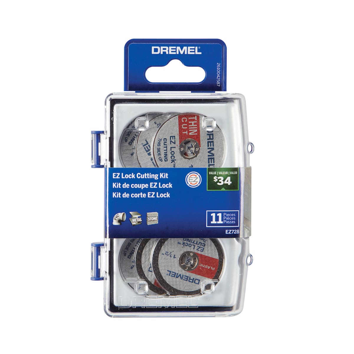 Micro Kit de accesorios Lijar / Esmerilar Dremel 7281