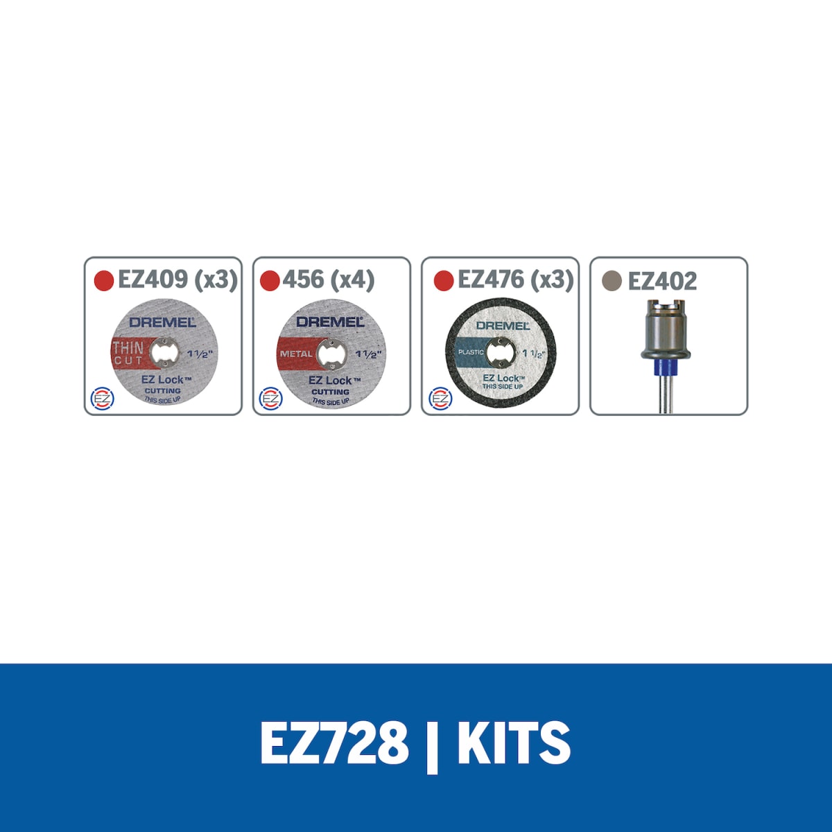 Micro Kit de accesorios Lijar / Esmerilar Dremel 7285
