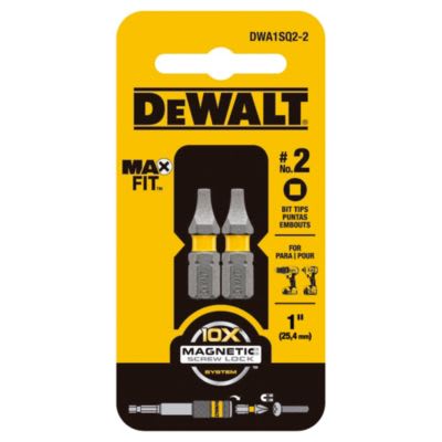 PUNTA MAXFIT 1 SQ2 (2pz) DWA1SQ2-2 DEWALT1