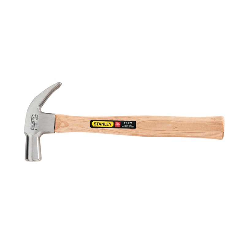MARTILLO CON MANGO DE MADERA CABEZA CÓNICA 16 OZ (454 GR) 51-271 STANLEY1