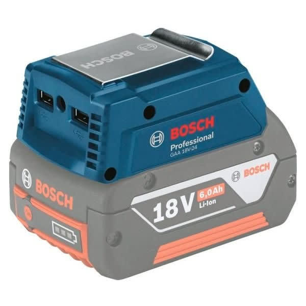 Adaptador USB Bosch GAA 18V-24 para Baterías de 18V Professional2