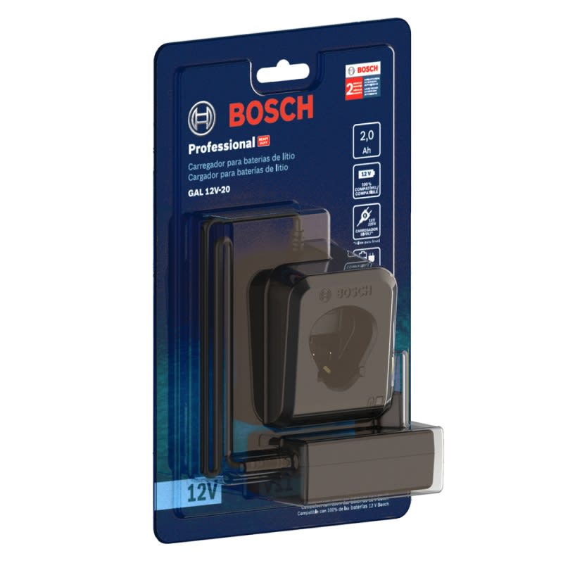Cargador de Baterías Bosch GAL 12V-20 Max Professional – 2608.000.7282