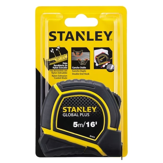 CINTA METRICA GLOB PLUS 3/4X5MTS [95IB] 30-615 STANLEY1