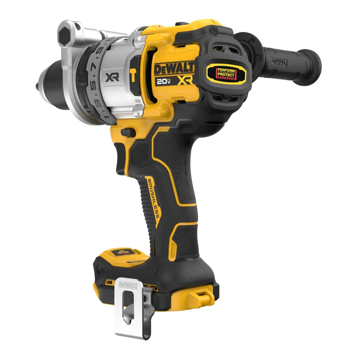 Taladro Percutor DeWalt 20V XR 170Nm Baretool - DCD1007B-B33